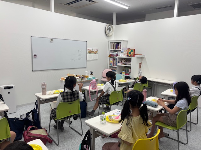 あおば夏の遠足　試食会