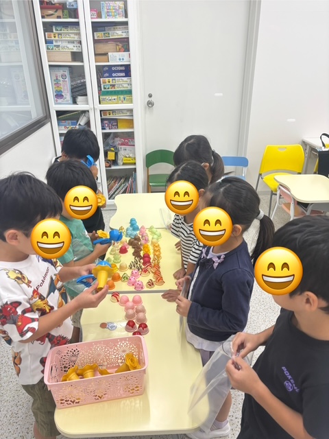 年長児受験コース&ビギニングコースのお楽しみ風景